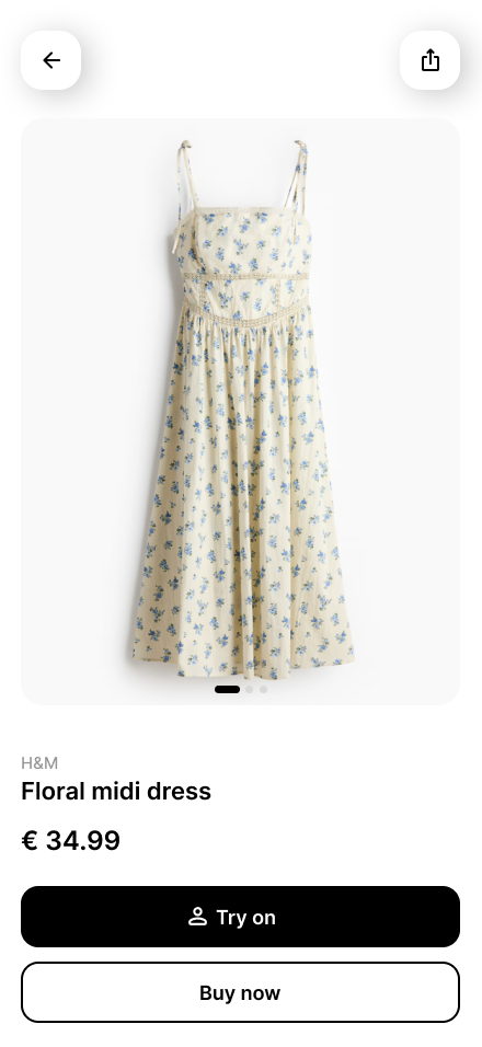 Product page